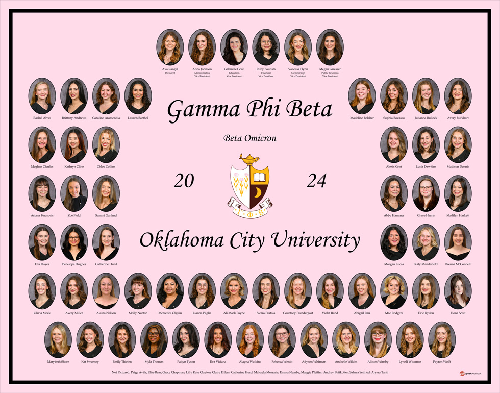 Oklahoma City University Gamma Phi Beta Composite